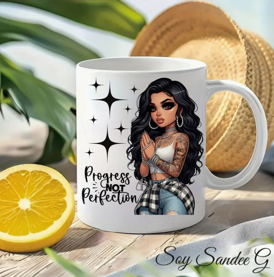 Progress NOT Perfection - UVDTF Decal for cups/hard surfaces sticker