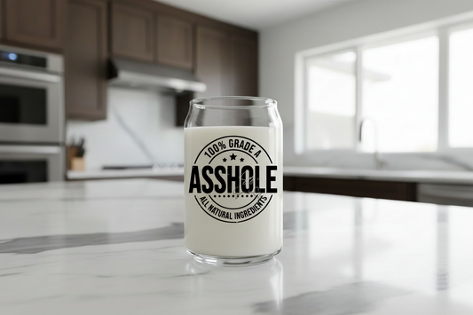 100% Grade A A-Hole - UVDTF Decal for cups/hard surfaces sticker