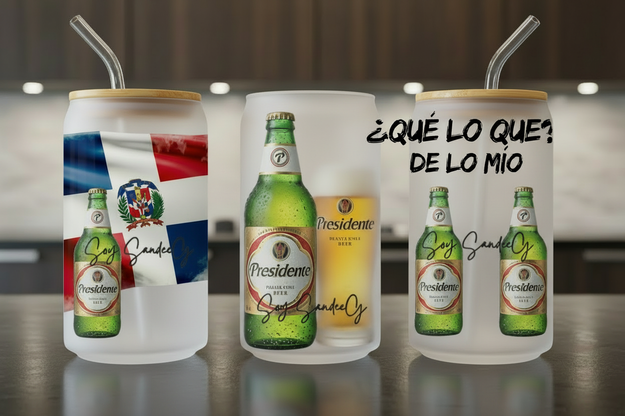 Presidente - UVDTF Wrap for cups/hard surfaces sticker