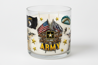 Army #1 - UVDTF Wrap for cups/hard surfaces sticker