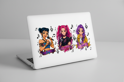 Huntrix #2 - UVDTF Wrap for cups/hard surfaces sticker
