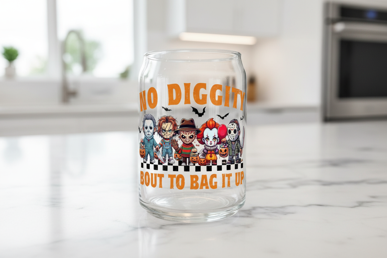 No Diggity - UVDTF Decal for cups/hard surfaces sticker