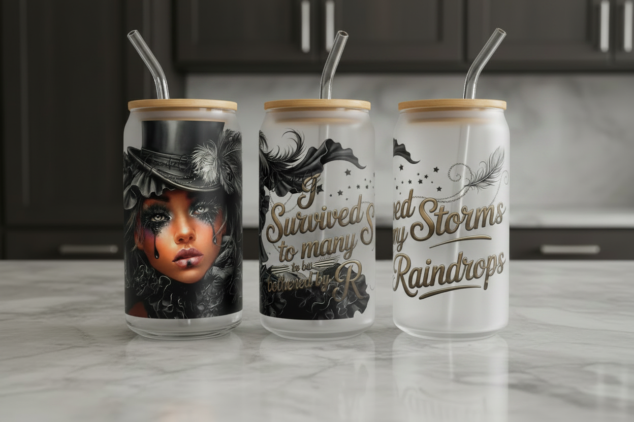 I Survived - UVDTF wrap for cups/hard surfaces sticker