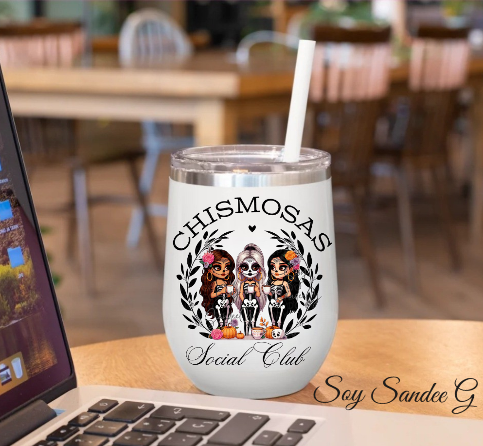 Chismosas Social Club (The Gossip) - UVDTF Decal for cups/hard surfaces sticker