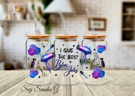 I Give the Best Blow... - UVDTF Wrap for cups/hard surfaces sticker