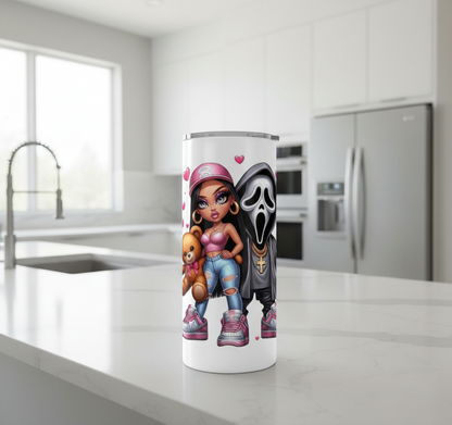 Calcomanía UVDTF de Scream &amp; Babe