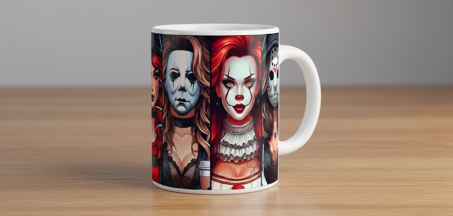 Comadre Halloween Crew - UVDTF Wrap for cups/hard surfaces sticker