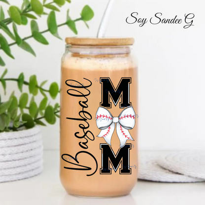 Baseball Mom - UVDTF Decal for cups/hard surfaces