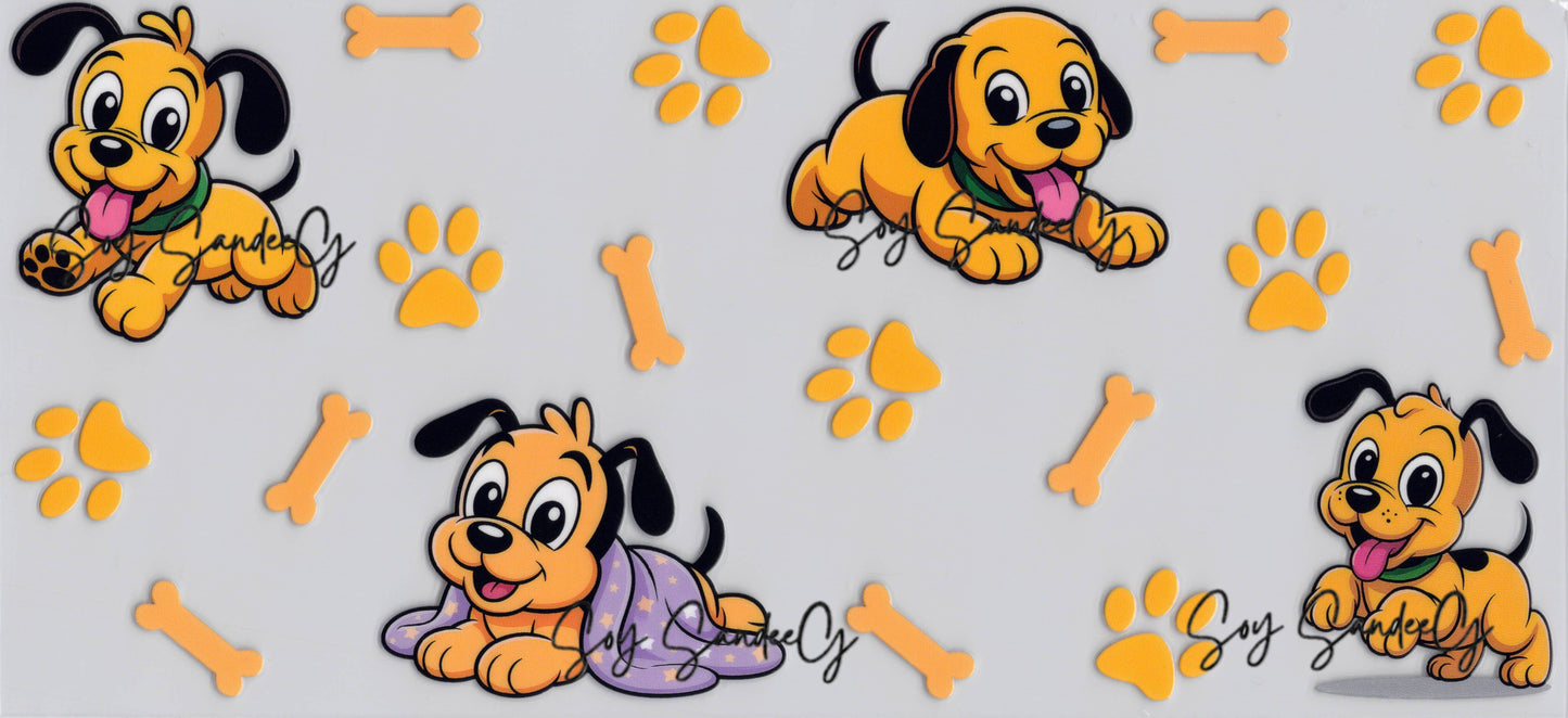 Baby Doggies - UVDTF Wrap for cups/hard surfaces sticker
