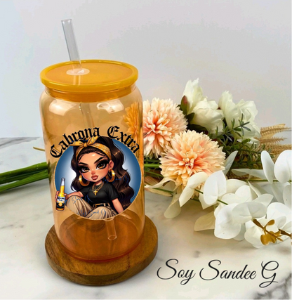 Cabrona Extra - UVDTF Decal for cups/hard surfaces sticker