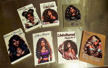 Journal - White Lined Hardback Cover