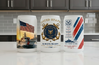 Coast Guard - UVDTF Wrap for cups/hard surfaces sticker