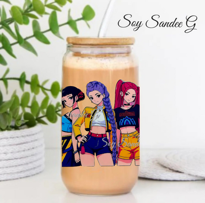 Huntrix - UVDTF Wrap for cups/hard surfaces sticker