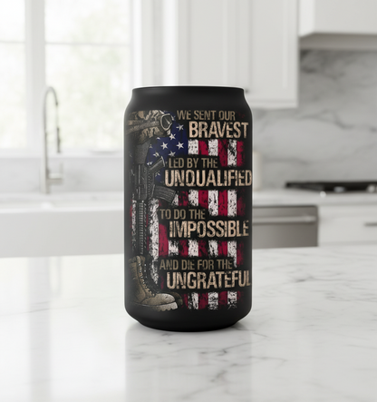 We Sent Our Bravest - UVDTF Decal for cups/hard surfaces sticker