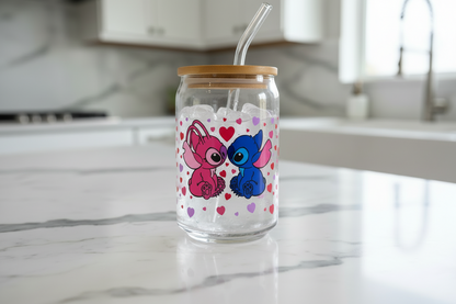 Envolturas UVDTF de Stitch Kisses