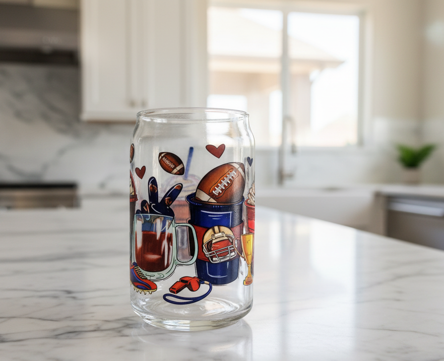 Touchdown Cups - UVDTF Wrap for cups/hard surfaces sticker