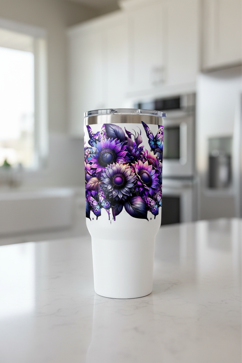 Purple Angel - UVDTF Wrap for cups/hard surfaces sticker