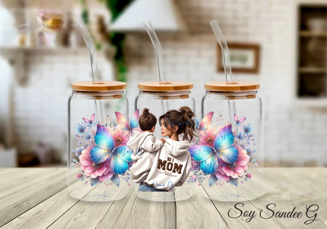 Mom & Daughter - UVDTF Wrap for cups/hard surfaces sticker