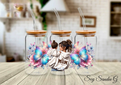 Mom & Daughter - UVDTF Wrap for cups/hard surfaces sticker