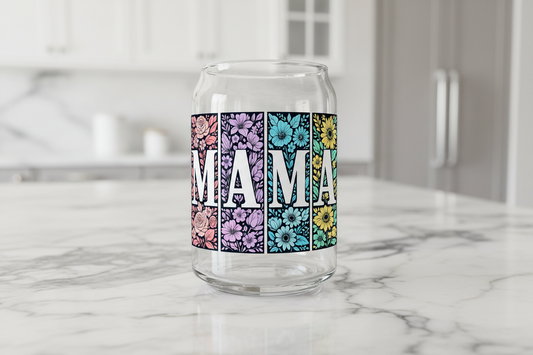 Flowered Mama - UVDTF Decal for cups/hard surfaces sticker