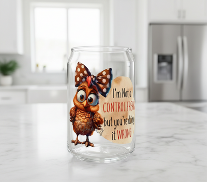 I'm Not a Control Freak - UVDTF Decal for cups/hard surfaces sticker