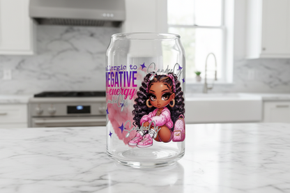 Allergic To Negative Energy - UVDTF Decal for cups/hard surfaces sticker