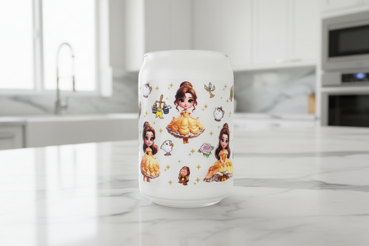 Belle & Friends - UVDTF Wrap for cups/hard surfaces sticker