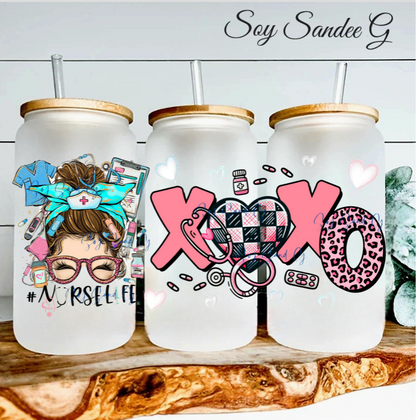 Envoltura UVDTF de Nurse Life XOXO