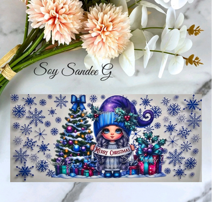 Blue Elf - UVDTF Wrap for cups/hard surfaces sticker