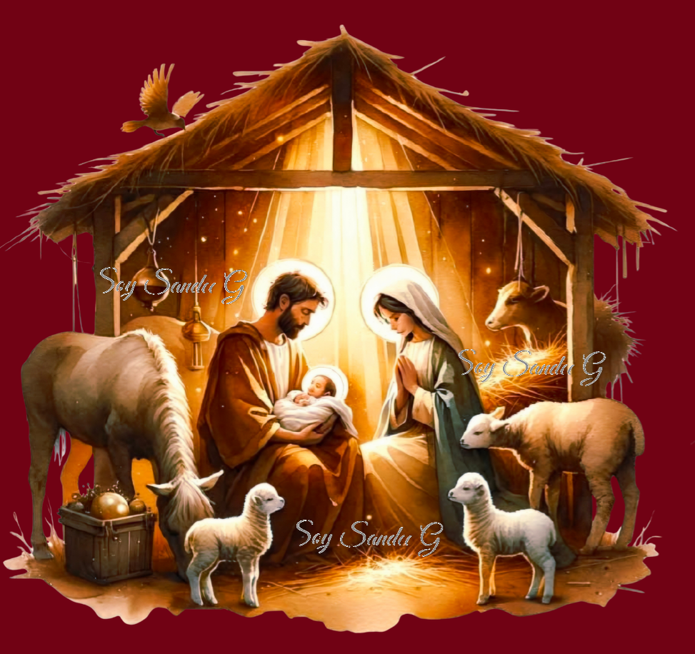 Nativity - UVDTF Decal for cups/hard surfaces sticker