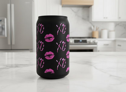 Envoltura UVDTF de XO &amp; Lips en color rosa