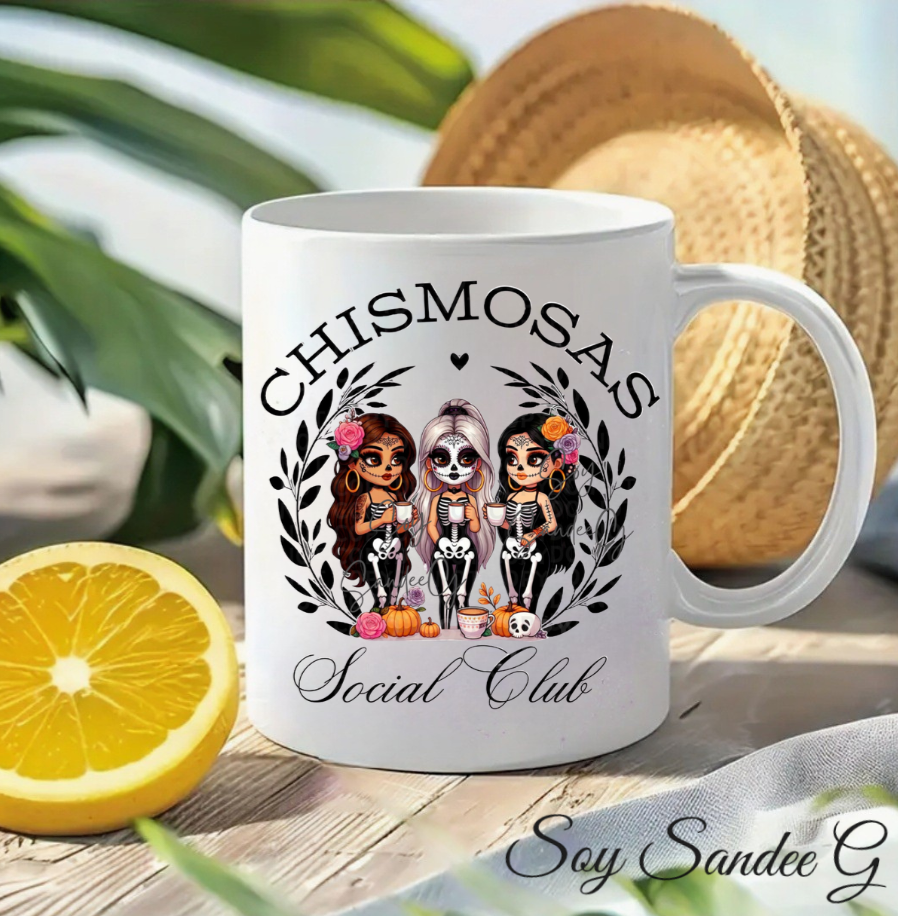 Chismosas Social Club (The Gossip) - UVDTF Decal for cups/hard surfaces sticker