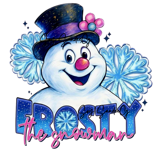 Frosty - UVDTF Decal for cups/hard surfaces sticker