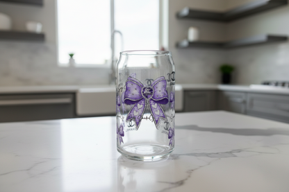 Purple Chanel Bow - UVDTF wrap for cups/hard surfaces sticker