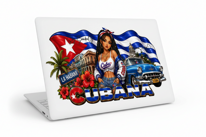 Cubana - UVDTF Wrap for cups/hard surfaces sticker