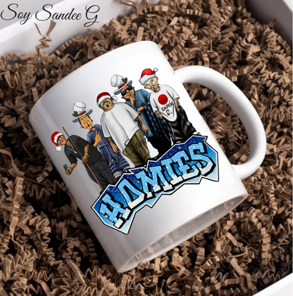 X-Mas Cholos - UVDTF Decal for cups/hard surfaces sticker