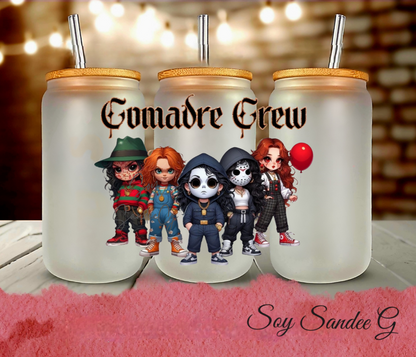 Comadre Crew Dolls - UVDTF Decal for cups/hard surfaces sticker