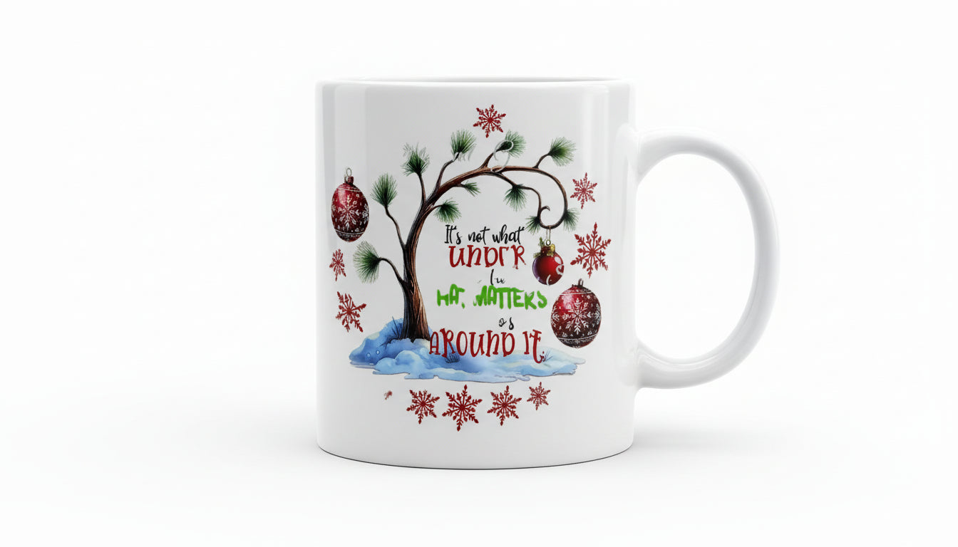 Ornament Christmas Trees - UVDTF Decal for cups/hard surfaces sticker