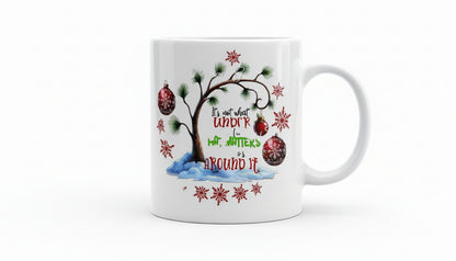 Ornament Christmas Trees - UVDTF Decal for cups/hard surfaces sticker
