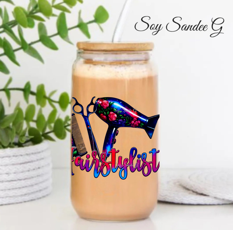 Hairstylist - UVDTF Decal for cups/hard surfaces sticker