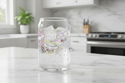 Cinnamon Roll Colored Hearts - UVDTF Wrap for cups/hard surfaces sticker