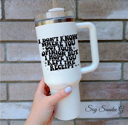 I don't know where you got your opinion... - UVDTF Decal for cups/hard surfaces sticker