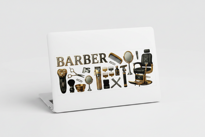 Barber - UVDTF Decal for cups/hard surfaces sticker