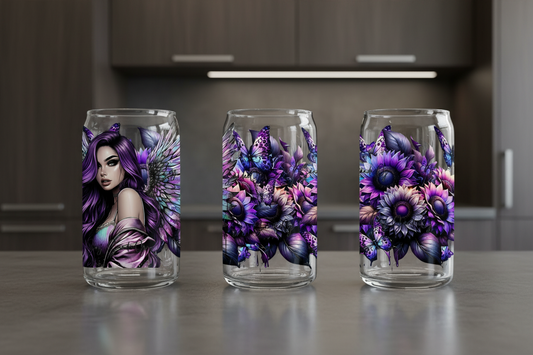 Purple Angel - UVDTF Wrap for cups/hard surfaces sticker