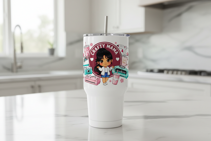 Crafty Mama - UVDTF Decal for cups/hard surfaces sticker