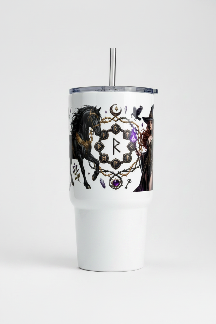 Witch & Horse - UVDTF Wrap for cups/hard surfaces sticker