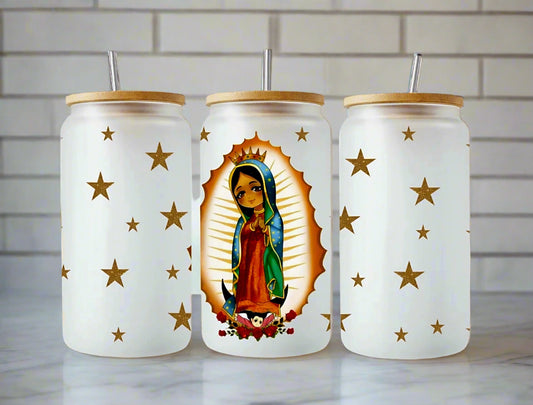 Virgencita - UVDTF Wrap for cups/hard surfaces sticker