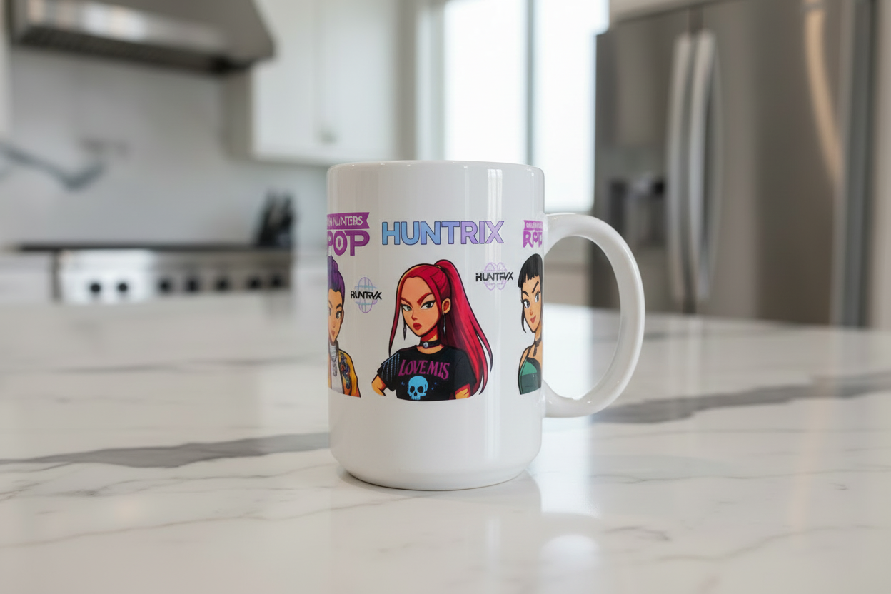 Huntrix Divas - UVDTF Wrap for cups/hard surfaces sticker