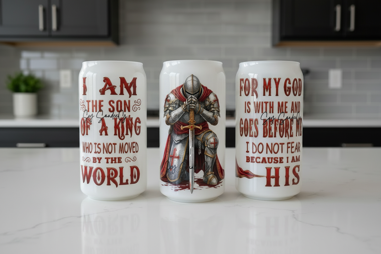 I am the Son of a King - UVDTF Wrap for cups/hard surfaces sticker