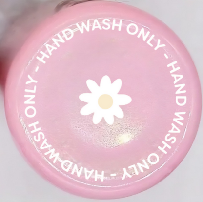 Daisy Flower Cup Care - UVDTF Decal with cup instructions stickers